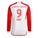 Maillot de foot Bayern Munich Harry Kane #9 Domicile vêtements 2023-24 Manches Longues